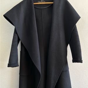 Women’s BCBGMazAzria Wool Drape Collar coat size medium